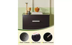 DEXYLLO Night Stand, Wood Nightstand with 3 Drawers, Bed Side Table for Bedroom, Living Room, Dorm