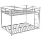 FAMYYT Full Size Metal Bunk Bed?With Ladder, Safety Guaranteed, Easy Assembly