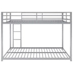 FAMYYT Full Size Metal Bunk Bed?With Ladder, Safety Guaranteed, Easy Assembly