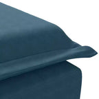 vidaXL Chaise longue de massage gris foncé