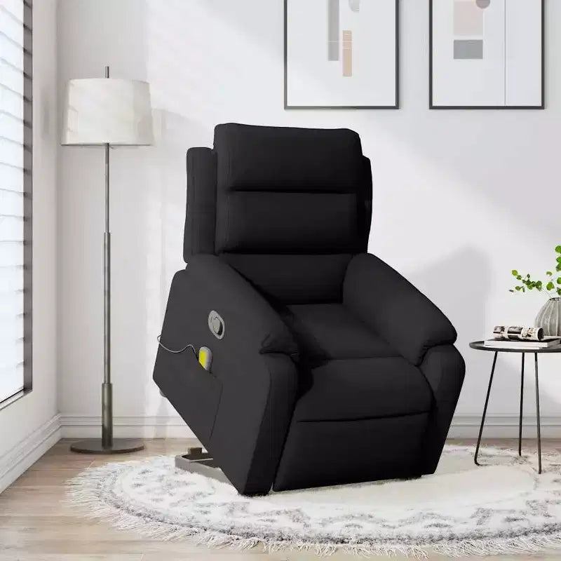 vidaXL Stand Up Massage Recliner Chair Dark gray