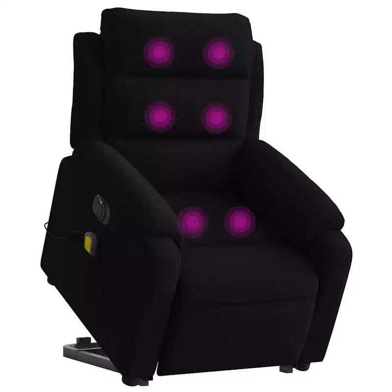 vidaXL Stand Up Massage Recliner Chair Dark gray