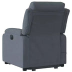 vidaXL Stand Up Massage Recliner Chair Dark gray
