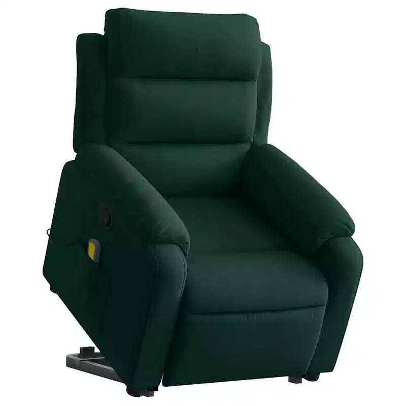 vidaXL Stand Up Massage Recliner Chair Dark gray