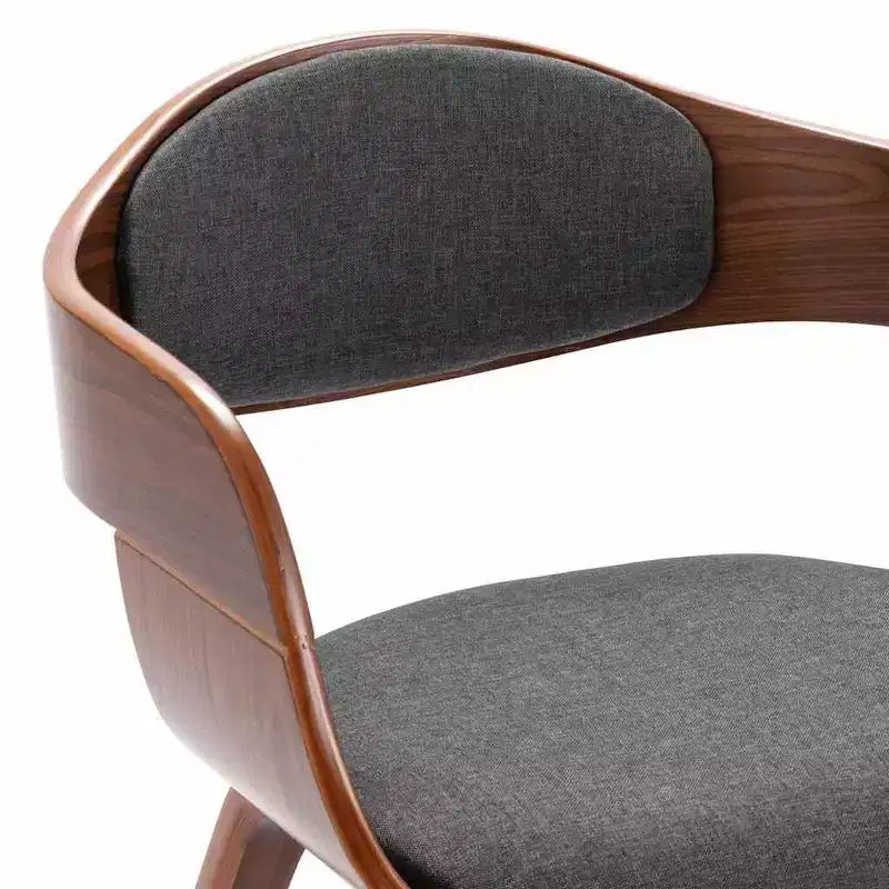 vidaXL Dining Chair Set of 2 Gray