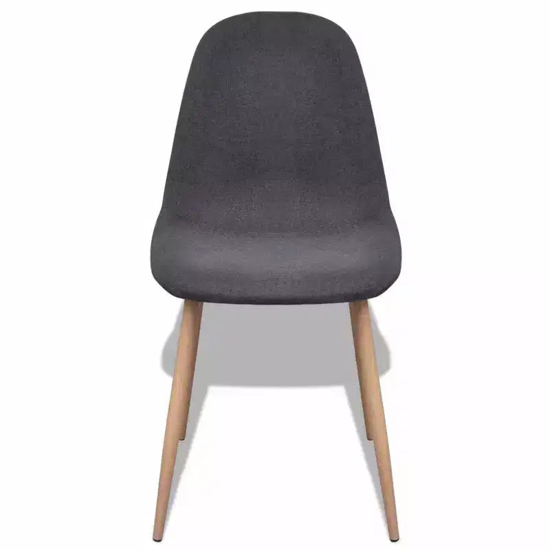 vidaXL Chair Grey Fabric