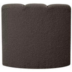 Meridian Furniture Arc Boucle Fabric Curved Corner Chair