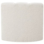 Meridian Furniture Arc Boucle Fabric Curved Corner Chair