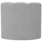 Meridian Furniture Arc Boucle Fabric Curved Corner Chair