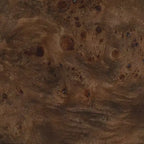 Meridian Furniture Vassa Brown Burl Veneer Coffee Table