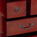 vidaXL Chest of Drawers with Drawer Brown 17.72 x 13.78 x 39.57 in