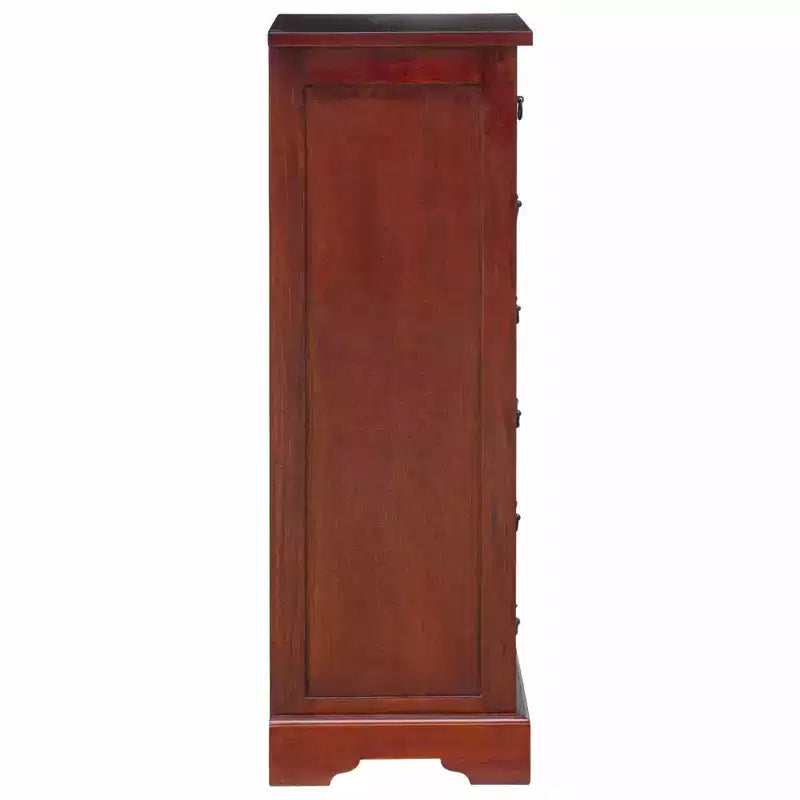 vidaXL Chest of Drawers with Drawer Brown 17.72 x 13.78 x 39.57 in