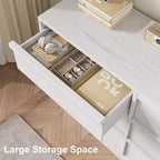 Commode LinTimes à 6 ou 8 tiroirs, grand chiffonnier moderne pour chambre à coucher, salon, chambre d'enfant ou dressing