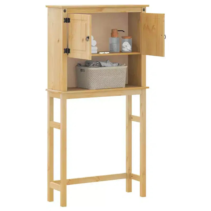 vidaXL Meuble pour machine à laver couleur miel