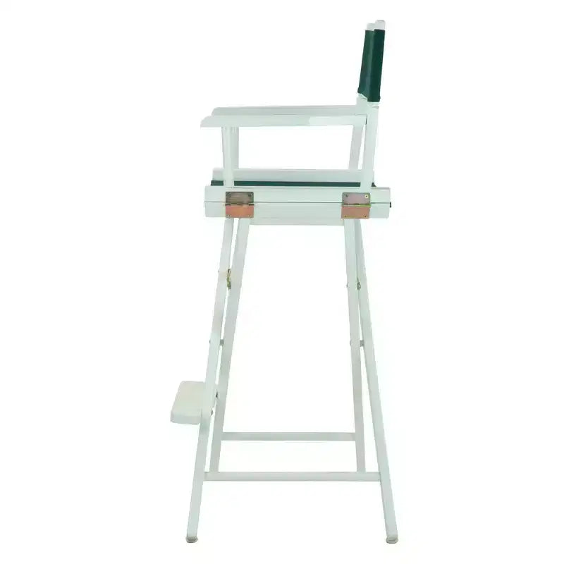 Chaise de réalisateur hauteur bar - Cadre blanc