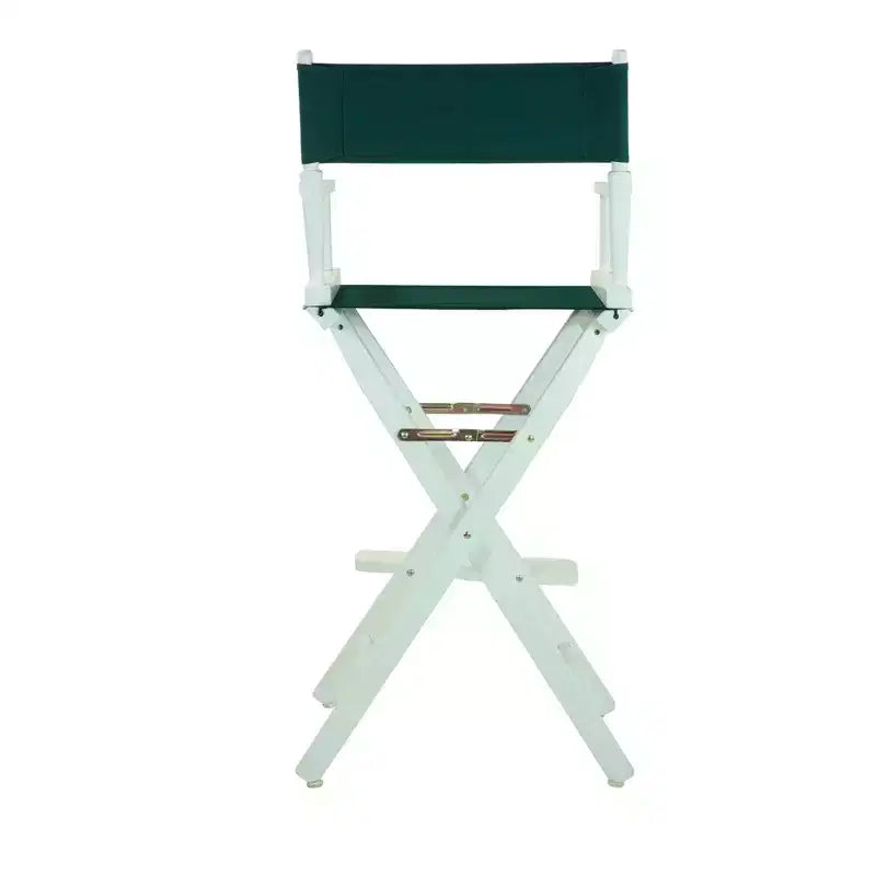 Chaise de réalisateur hauteur bar - Cadre blanc