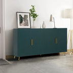 60 TV Stand with Antique Handles, Storage & Adjustable Shelves