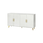 60 TV Stand with Antique Handles, Storage & Adjustable Shelves