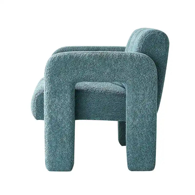 Fauteuil d'appoint Vert Moderne 31.1 avec Mousse Haute Densité