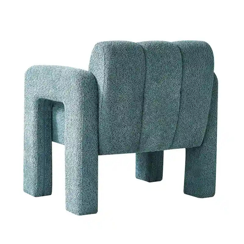 Fauteuil d'appoint Vert Moderne 31.1 avec Mousse Haute Densité