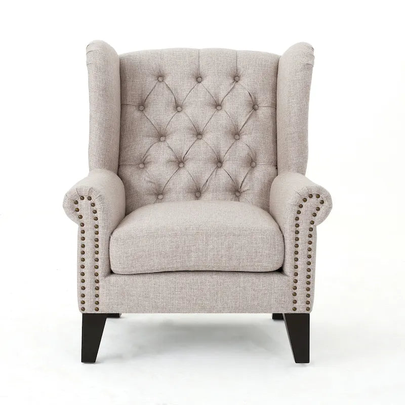 Fauteuil à oreilles moderne pour salon, chambre, bureau à domicile
