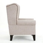 Modern Accent Wingback Chair for Living Room, Bedroom, Home Office
