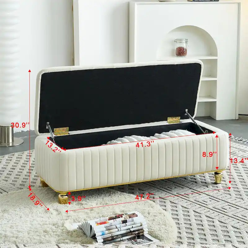 47.24W Storage Ottoman