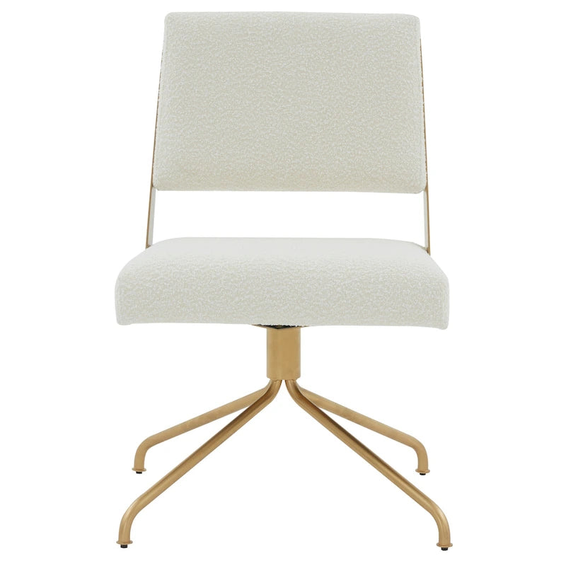 SAFAVIEH Couture Kanja Swivel Office Chair - 22Wx24Dx34H
