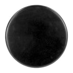 HomeRoots 20 Black Solid Wood Round Pedestal End Table - 15' X '20.1' X '15