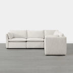 Cypress V-shape Sectional Couches Modular Sofa