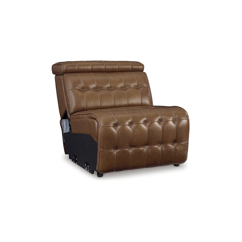 Canapé d'angle inclinable électrique 5 pièces marron moyen Temmpton de Signature Design by Ashley - 110W x 110D x 34H
