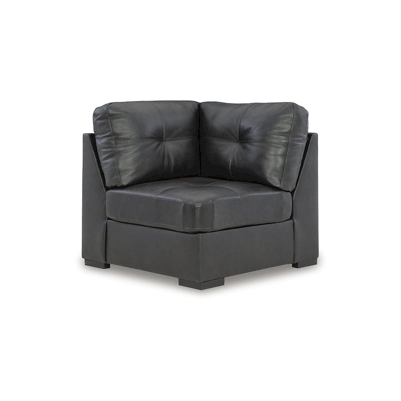 Signature Design by Ashley Brindley Pier Gray 5-Piece Sectional - 128W x 128D x 40H