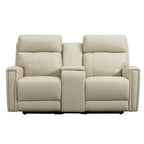 71.5 Leather Zero Gravity Power Recliner Loveseat Sofa with Power Headrest, USB&USB-C Port