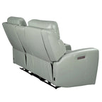 71.5 Leather Zero Gravity Power Recliner Loveseat Sofa with Power Headrest, USB&USB-C Port