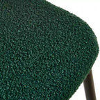 Dining Chairs Set of 4,Boucle Chairs with Natural Cane Back
