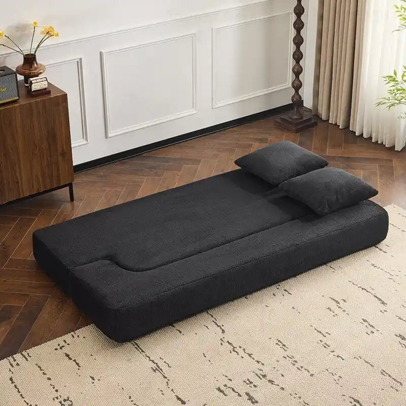 Versatile Transformable Sofa with Ottoman Stools for Compact Spaces
