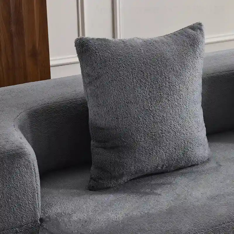 Versatile Transformable Sofa with Ottoman Stools for Compact Spaces