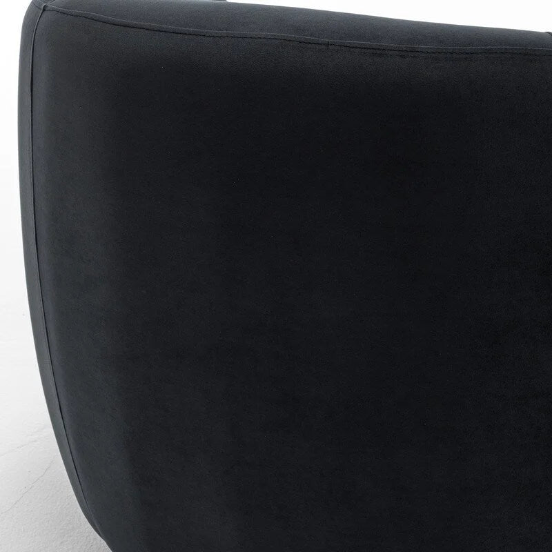 SEYNAR Modern Glam Velvet Upholstered 360 Degree Swivel Accent Armchair Set of 2