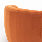 SEYNAR Modern Glam Velvet Upholstered 360 Degree Swivel Accent Armchair Set of 2