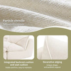 116  Fully Compressed Sofa with High Density Foam,Particle Chenille