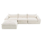 116  Fully Compressed Sofa with High Density Foam,Particle Chenille