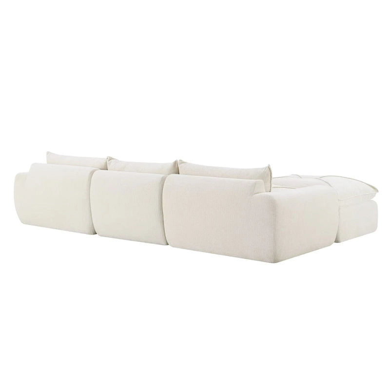116  Fully Compressed Sofa with High Density Foam,Particle Chenille