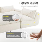 116  Fully Compressed Sofa with High Density Foam,Particle Chenille