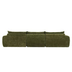 116  Fully Compressed Sofa with High Density Foam,Particle Chenille