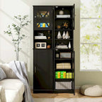 Costway 67 Tall Bathroom Cabinet Freestanding Storage Cabinet with 5 - See Details