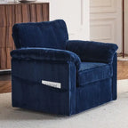 33 Corduroy Swivel Single Sofa Chair