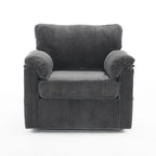 33 Corduroy Swivel Single Sofa Chair