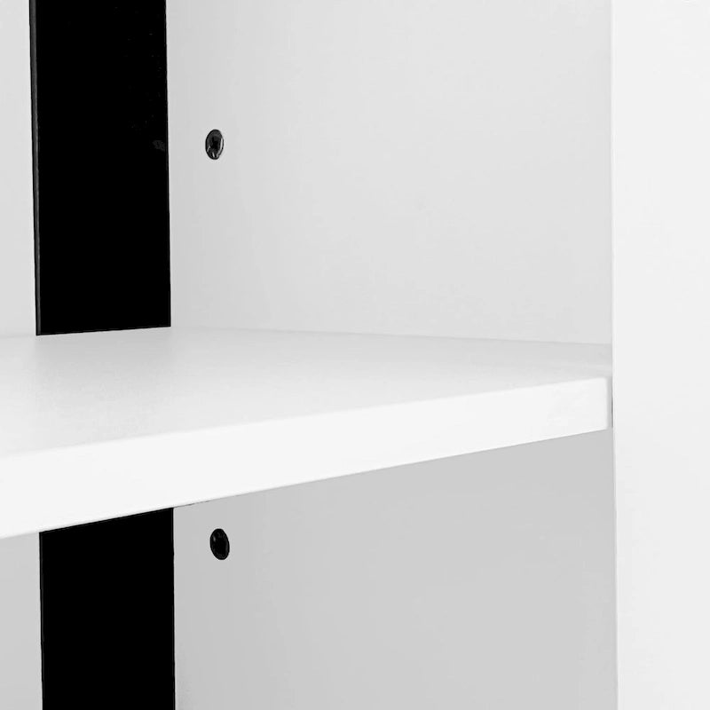 Modern 68.1 Fireplace TV Stand with 2 Large Cabinets for TVs up to 78