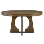 Ensemble de salle à manger vintage 5 pièces avec table à rallonge et 4 chaises