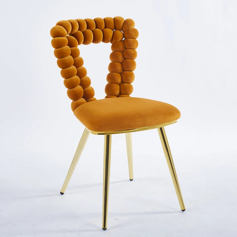 22.04 Accent Chairs with Iron Legs (Set of 2)